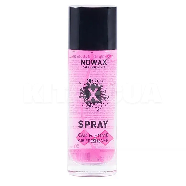 Ароматизатор "жуйка" 50мл X Spray Bubble Gum NOWAX (NX07756)