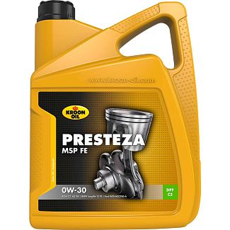 Масло моторное синтетическое 5л 0W-30 Presteza MSP FE KROON OIL
