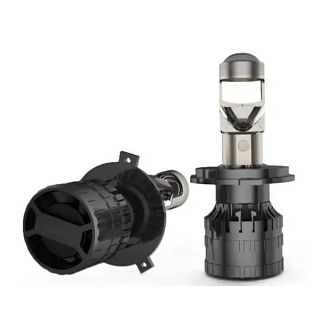 LED лампа с линзой для авто ML45 H11 45W 6000K STELLAR