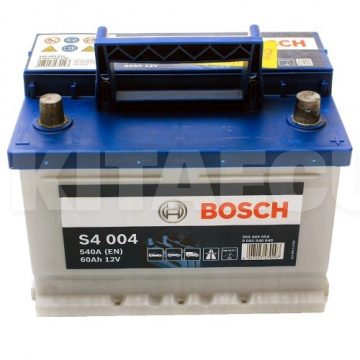Аккумулятор 60ач euro (t1) 242x175x175 с обратной полярностью 540а s4 Bosch (BO 0092S40040)
