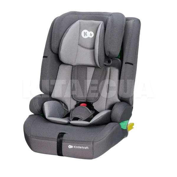 Автокресло детское Isofix 9-36 кг серое Kinderkraft (00-00305219)