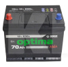 Аккумулятор 70Ач Asia (T3) 261x175x225 с прямой полярностью SADA (6СТ-70Аз-L Optima Asia)