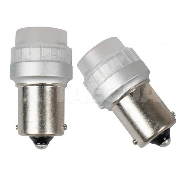 Светодиодная лампа V8 12V P21W 2200K (компл.) AMS (41268) - 5