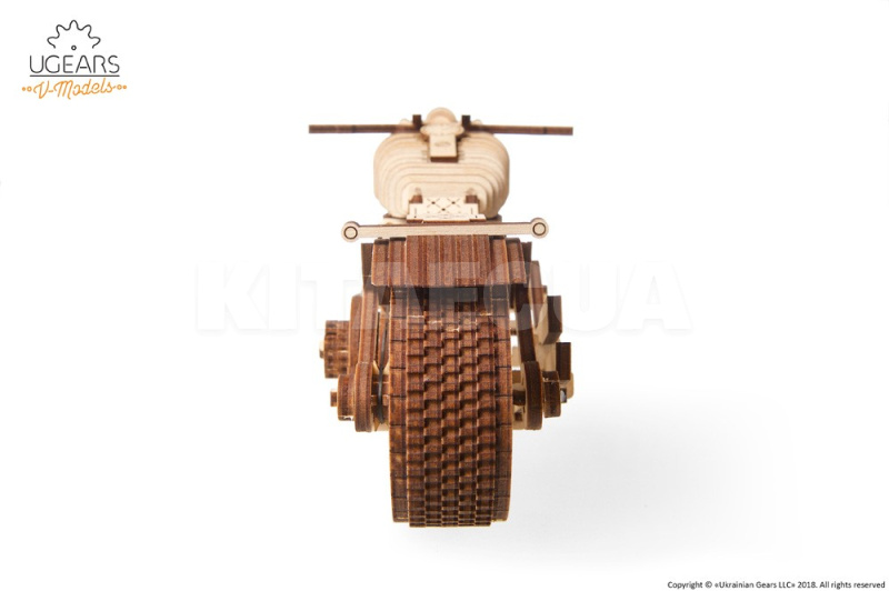 Механическая модель "Байк VM-02" UGEARS (70051) - 8