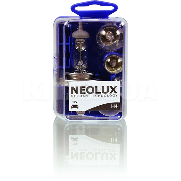 Галогенні лампи H4 60/55W 12V комплект NEOLUX (NE N472KIT)