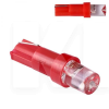 LED лампа для авто T5 0.5W red PULSO (LP-120318)