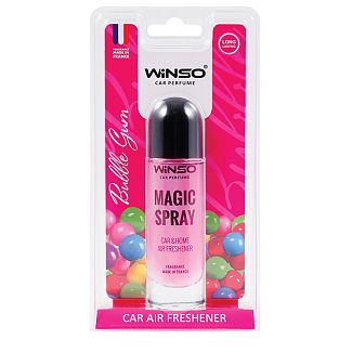 Ароматизатор "жвачка" 30мл Spray Magic Bubble Gum Winso