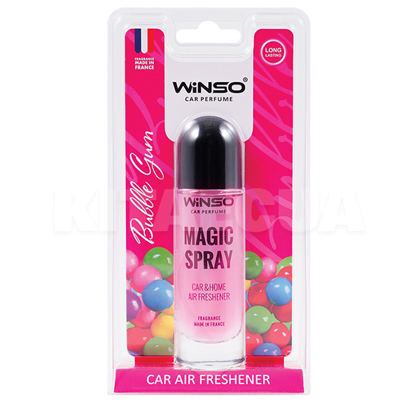 Ароматизатор "жвачка" 30мл Spray Magic Bubble Gum Winso (532460)