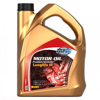Масло моторное синтетическое 5л 0W-30 Longlife II MPM