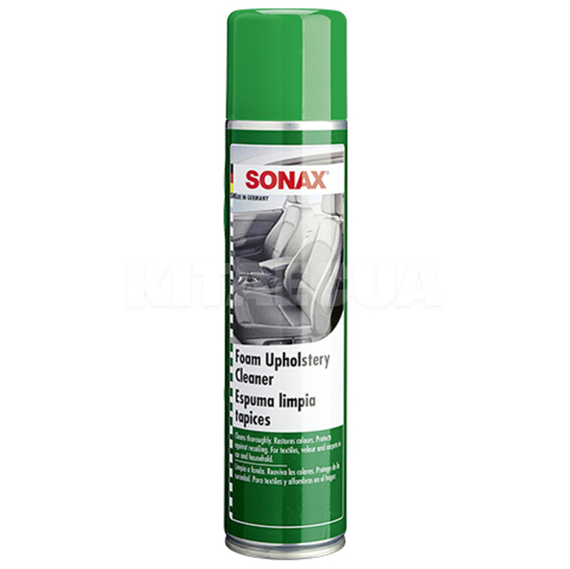 Очищувач оббивки салону 400мл пінний Foam Upholstery Cleaner Sonax (306200)