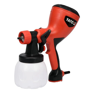 Краскопульт электрический HVLP 500 Вт 400 мл/мин 1000 мл YATO - Kitaec.ua Краскопульт электрический HVLP 500 Вт 400 мл/мин 1000 мл YATO