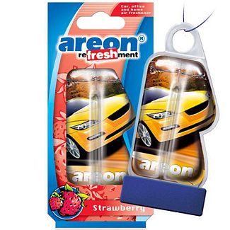 Ароматизатор рідкий лист "полуниця" 8.5мл Liquid Strawberry AREON