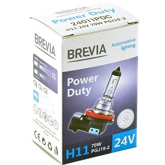 Галогенна лампа H11 70W 24V Power Duty CP BREVIA