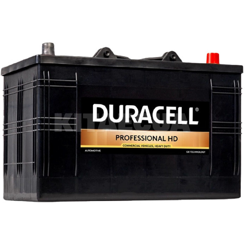 Аккумулятор автомобильный Professional HD 110Ач 800А "+" справа DURACELL (DP110)