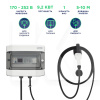 Зарядка для электромобиля GB/T AC 9.2 кВт 40А 1-фаза WALL RFID UACHARGER (CHC-WLRF220931-21-10)