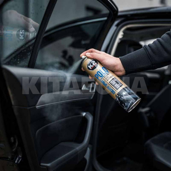 Поліроль для пластику "лимон" 600мл Polo Cockpit Lemon K2 (K406CY) - 2