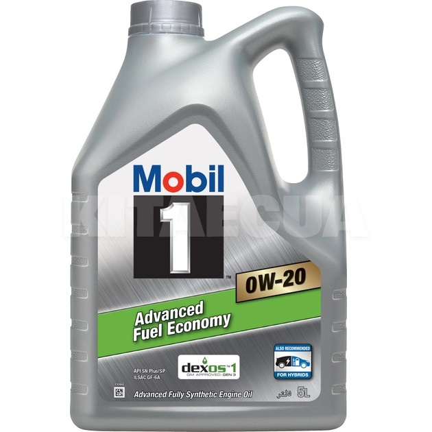 Моторное масло синтетическое 5л 0W20 MOBIL (0W20 M1 ESP 5L)