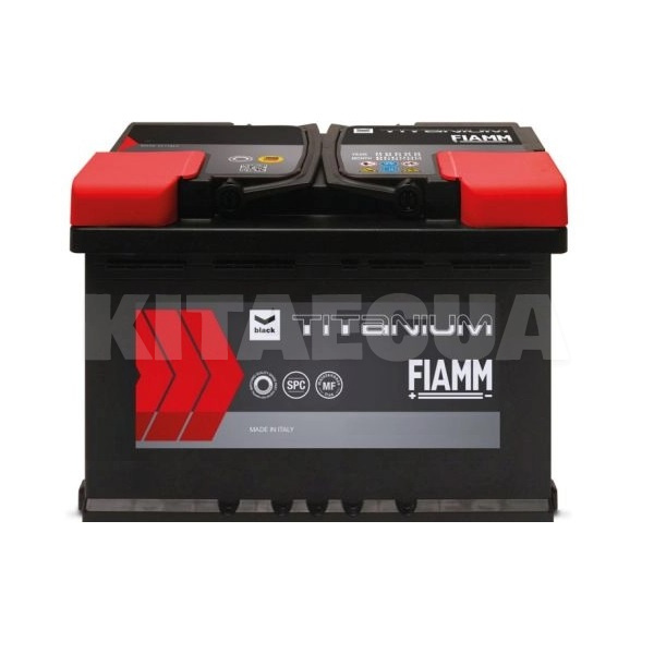 Аккумулятор автомобильный Titanium Black 85Ач 760А "+" справа FIAMM (7905192)