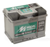 Аккумулятор 64Ач Euro (T1) 242x175x190 с обратной полярностью MIDAC (S564.059.063)