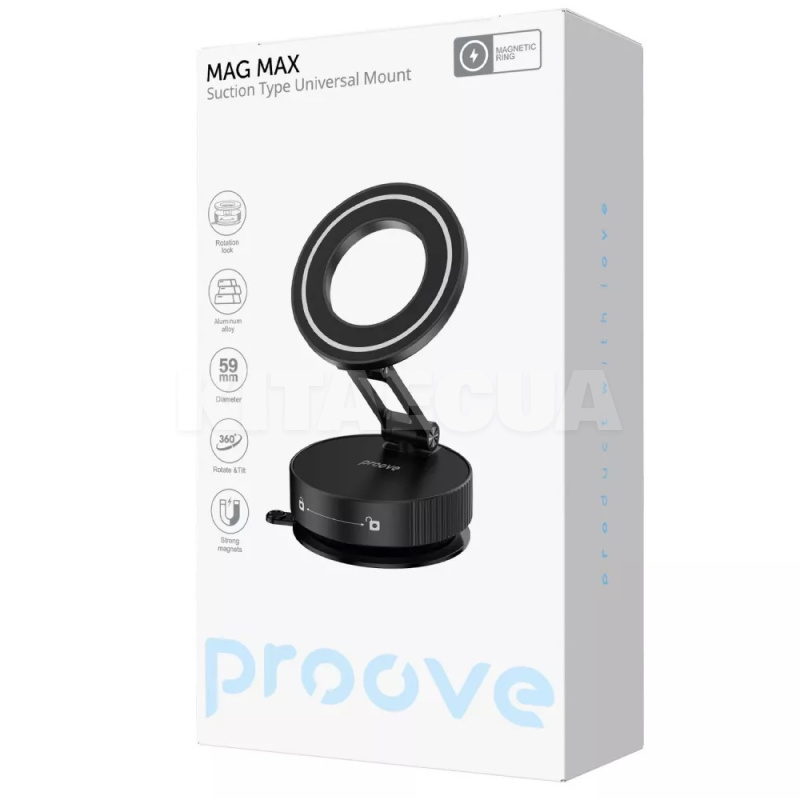 Держатель автомобильный на вакуумной присоске Mag Max Sutction Type Universal Mount PROOVE (651100001) - 2