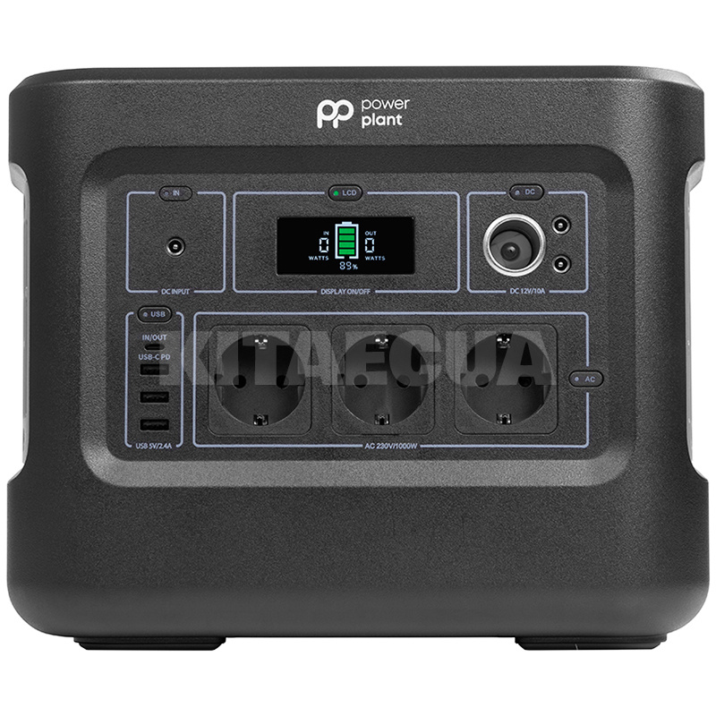 Портативная зарядная станция 1036.8 Втч PowerPlant (PB930524)