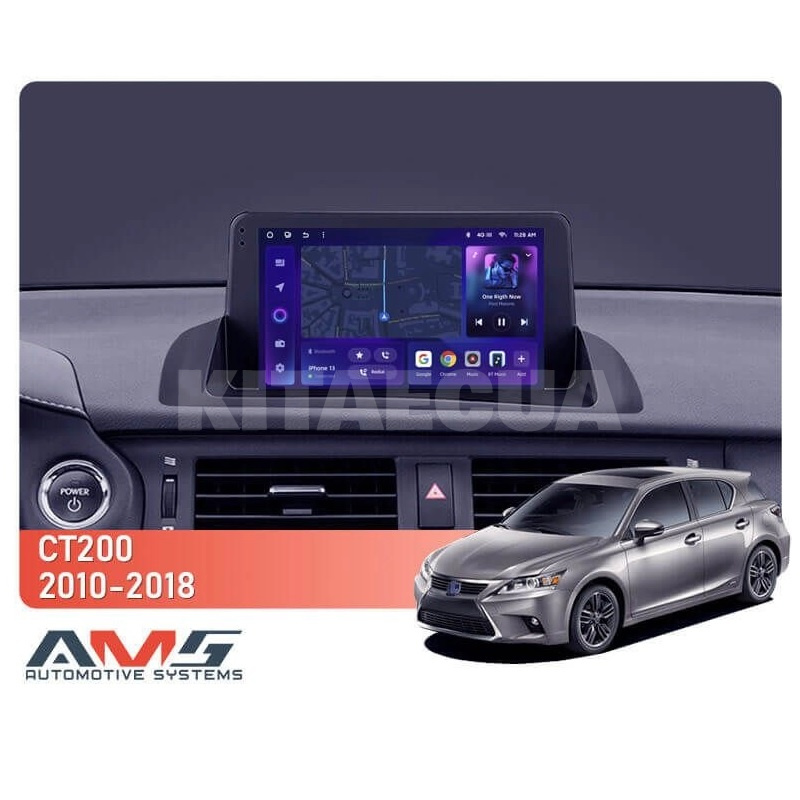 Штатна магнітола MOSS M3 4+32 ГБ 9" Lexus CT200 2010-2018 (L2) AMS (50101) - 2