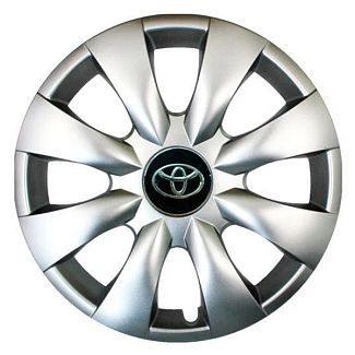 Ковпаки R15 Toyota Corolla сірі 4 шт SKS
