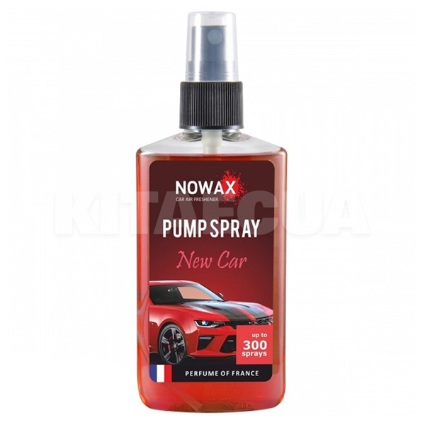 Ароматизатор "нове авто" 75мл Pump Spray New Car NOWAX (NX07510)