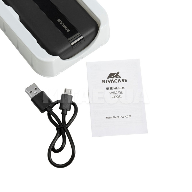 Повербанк VA2081 20000mAh чорний RIVACASE (PB931071) - 5