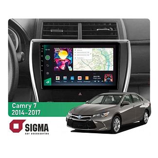 Штатная магнитола PRO 10464 4+64 Gb 10 Toyota Camry 7 XV 55 North America 2014-2017 SIGMA4car