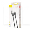Кабель USB - microUSB Cafule 2А 3м серый/черный BASEUS (CAMKLF-HG1)