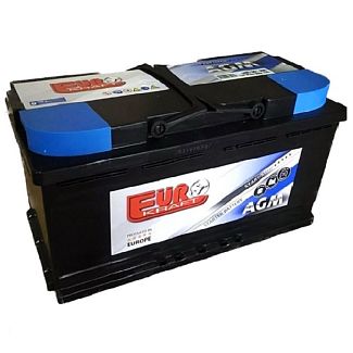 Аккумулятор автомобильный 95Ач 860А "+" справа EUROKRAFT
