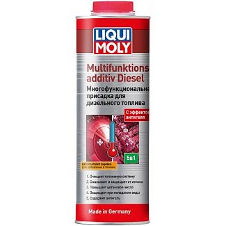 комплексна присадка в дизпаливо 1л (5-в-1) Multifunktionsadditiv Diesel LIQUI MOLY