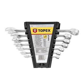 Набор ключей комбинированных 7 предметов 6-17 мм TOPEX