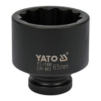 Головка торцевая ударная 12-гранная 65 мм 1" 93 мм YATO