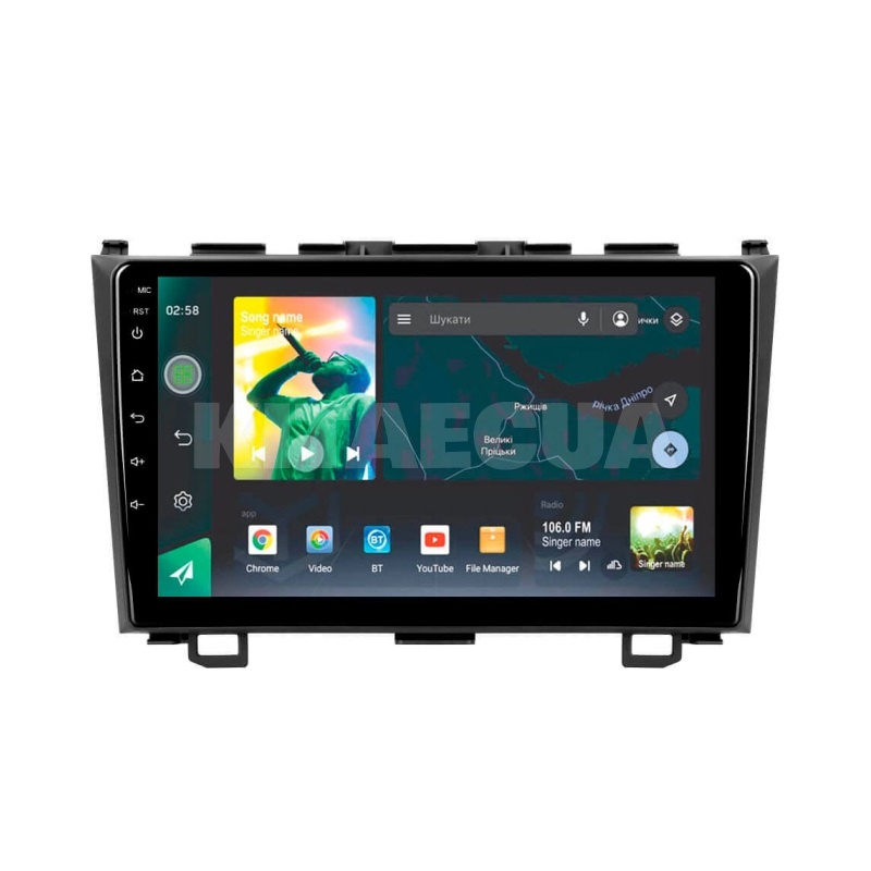 Штатна магнітола X9232 2+32 Gb 9" Honda CR-V 3 RE 2006-2012 SIGMA4car (33367) - 2