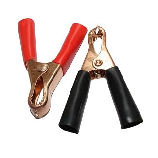 Зажимы для проводов (крокодилы) 10А EL 102 210, 2 шт ELEGANT