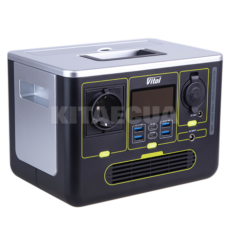 Портативная зарядная станция 444 Втч чистый синус VITOL (S633)