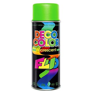Краска флуоресцентная 400мл зеленая DecoColor