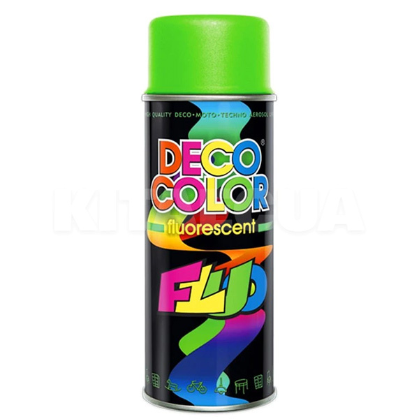 Фарба флуоресцентна 400мл зелена DecoColor (68342-DecoColor)