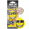 Ароматизатор сухий лист "чорний кристал" Smile Black Cristall AREON (ASD16)
