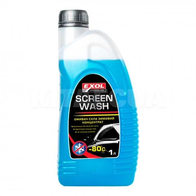 Омивач зимовий 1л -80°С EXOL (07537)