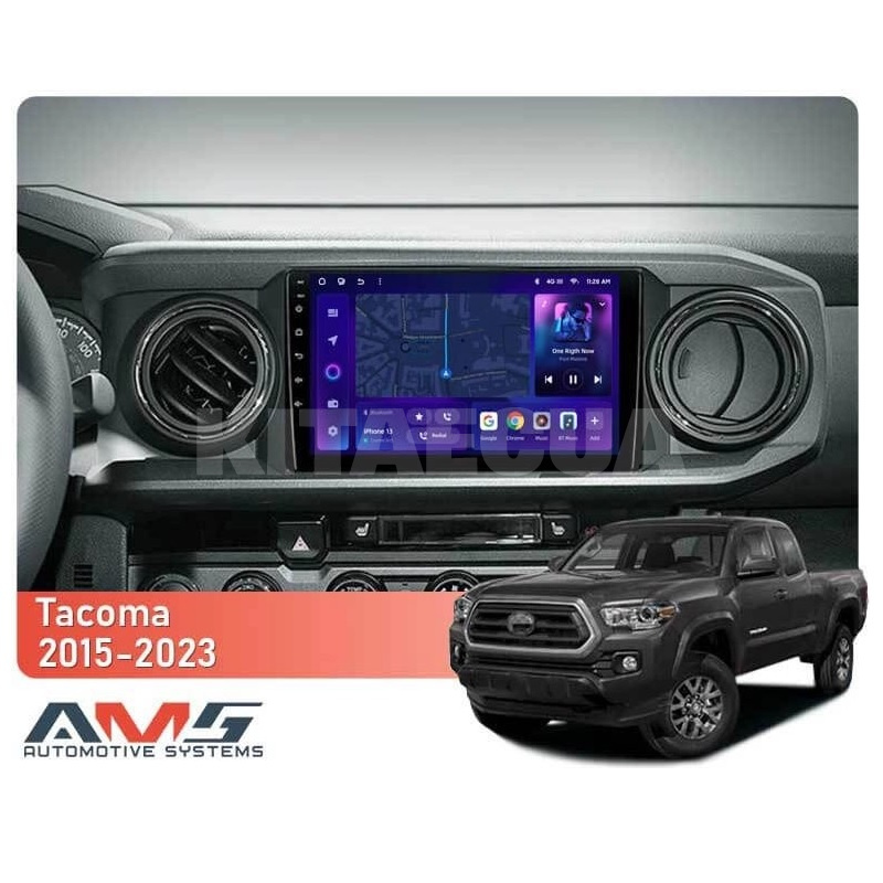 Штатна магнітола MOSS M3 4+32 ГБ 9" Toyota Tacoma N300 2015-2021 (F1) AMS (50738) - 2