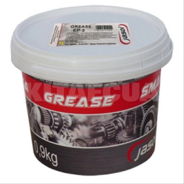Смазка литиевая для подшипников 0.9кг grease ep 2 JASOL (EP209)