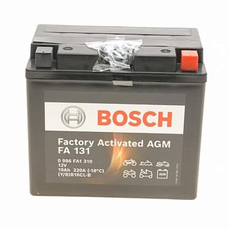 Мото аккумулятор FA 131 19Ач 220А "+" справа BOSCH