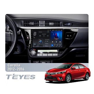 Штатна магнітола X1 2+32Gb 10" Toyota Corolla 11 2012-2016 (B) Teyes