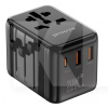 Універсальний адаптер Type-C/2USB/AC 20W Trip PROOVE (588940001)