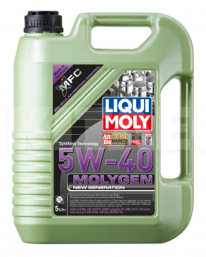 Масло моторное синтетическое 4л 5w-40 molygen LIQUI MOLY (9054) - 2