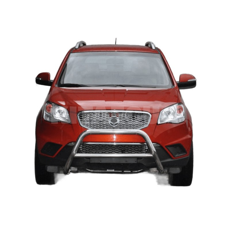 Кенгурятник WT005 SsangYong Korando 2010-2019 нержавеющая сталь CAN (dd22722) - 2