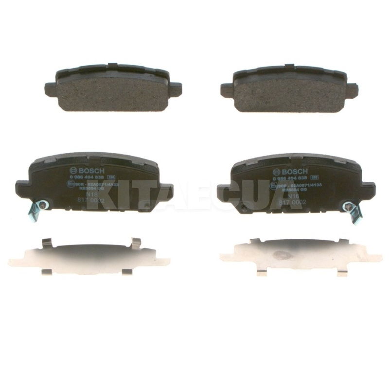 Колодки тормозные задние Bosch на HONDA M-NV (43022TADJ00)